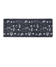 ムーミン 透明キッチンマット フルーツガーデン MOOMIN 【45×120cm】