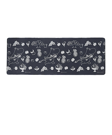 ムーミン 透明キッチンマット フルーツガーデン MOOMIN 【45×120cm】