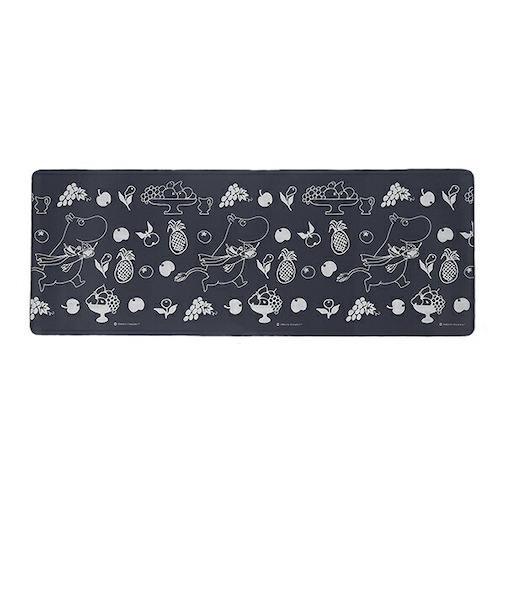 ムーミン 透明キッチンマット フルーツガーデン MOOMIN 【45×120cm】