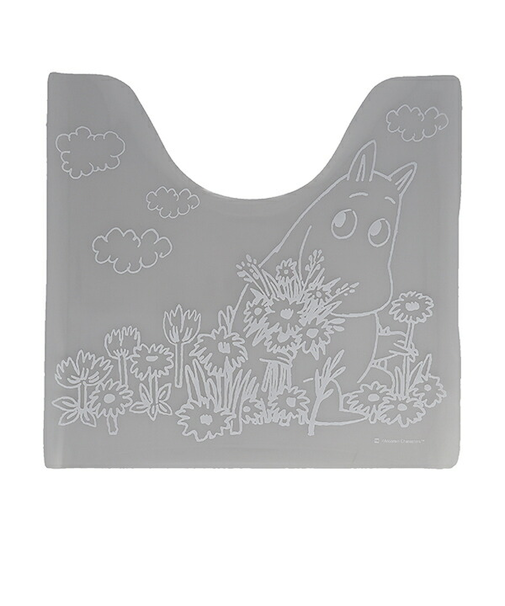 ムーミン 透明トイレマット MOOMIN