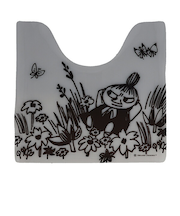 ムーミン リトルミイ 透明トイレマット MOOMIN