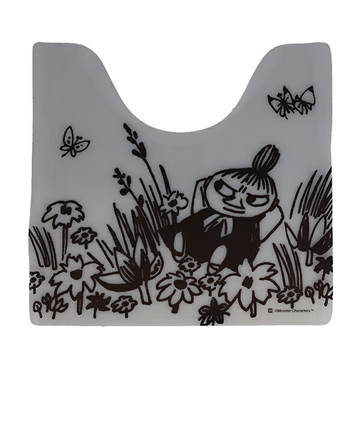 ムーミン リトルミイ 透明トイレマット MOOMIN