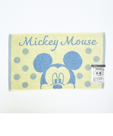 ディズニー ミッキー ミニタオルバスマット （水玉ミッキー） Disney