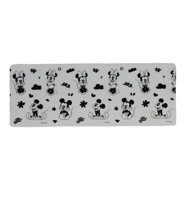 ディズニー ミッキーミニー 透明キッチンマット わくわくマット(S) Disney 【45×120cm】