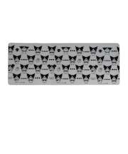 サンリオ クロミ 透明キッチンマット モノクロ並び(S) Sanrio 【45×120cm】