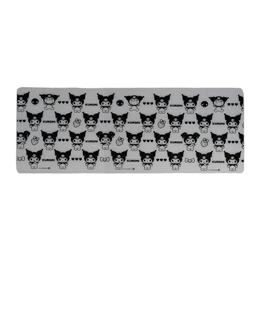 サンリオ クロミ 透明キッチンマット モノクロ並び(S) Sanrio 【45×120cm】