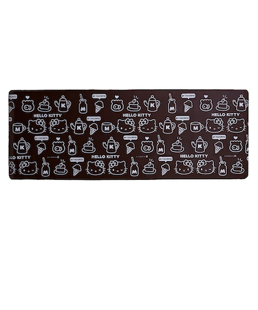 サンリオ ハローキティ 透明キッチンマット キティちゃんとミミィちゃん(S) Sanrio 【45×120cm】