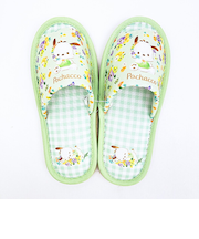 サンリオ ポチャッコ フラワーカーテン グリーン (22~24cm) キッチン Sanrio