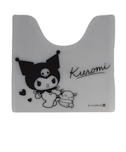サンリオ クロミ 透明トイレマット モノクロあるき Sanrio