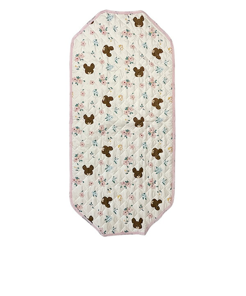 くまのがっこう コットカバー ブルーミングピンク ベビー キッズ