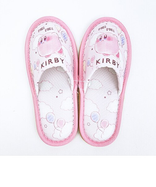星のカービィ スリッパ コットンキャンディスカイ (22~24cm) キッチン 任天堂