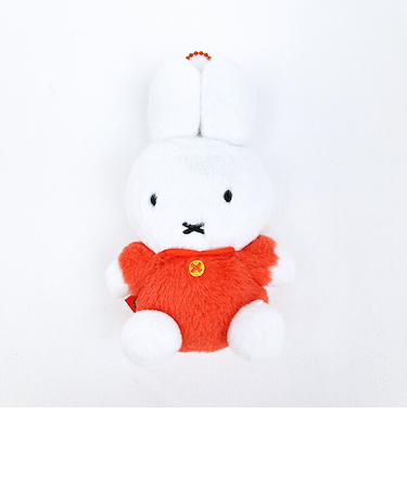 ミッフィー miffy ふわりマスコットキーホルダー ぬいぐるみ