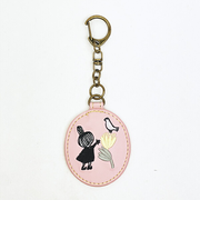 ムーミン リトルミイ フェア 刺繍キーホルダー (ピンク)