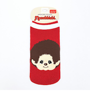 モンチッチ あれこれポーチ (レッド)