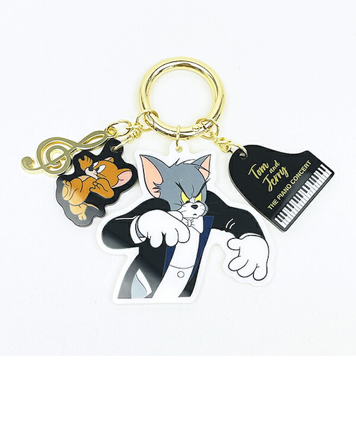トムとジェリー Piano Concert アクリルチャーム (B) トムジェリ