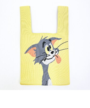 トムとジェリー トム チアフルニットマルシェバッグ トムジェリ