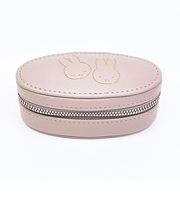 ミッフィー miffy オーバル トラベルジュエリーボックス (トーブ)