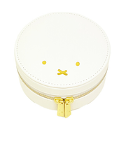 ミッフィー miffy ラウンド トラベルジュエリーボックス (エクリュ)