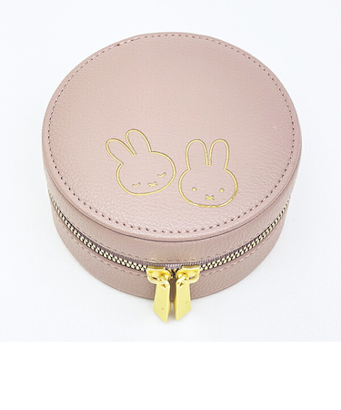 ミッフィー miffy ラウンド トラベルジュエリーボックス (トーブ)