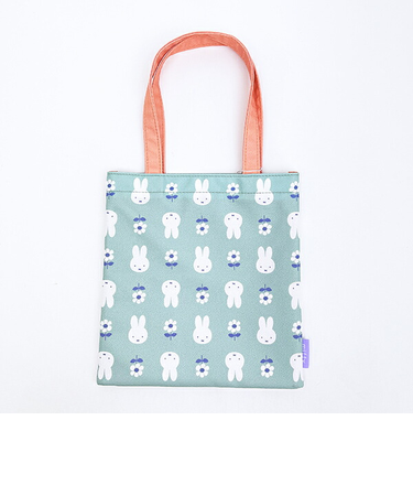 ミッフィー miffy ミニトートバッグ (グリーン) はんなりフラワー