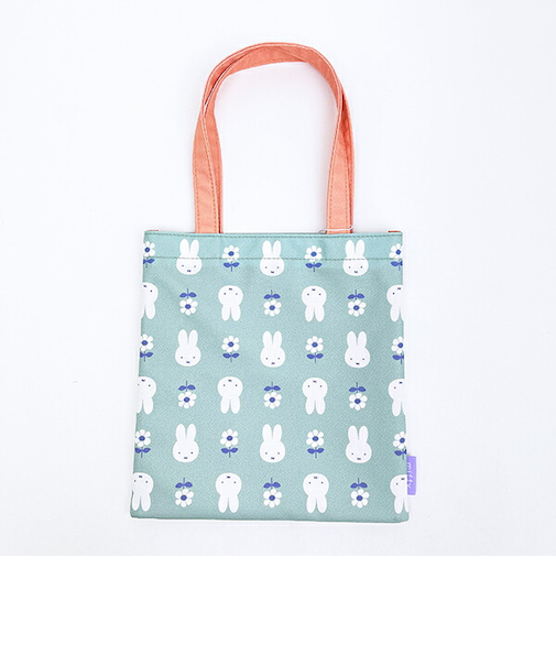 ミッフィー miffy ミニトートバッグ (グリーン) はんなりフラワー