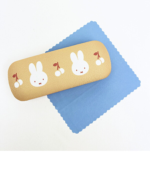 ミッフィー miffy メガネケース (イエロー) はんなりフラワー