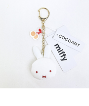 ミッフィー miffy ちりめんキーホルダー (さくらんぼ) はんなりフラワー
