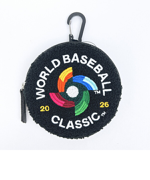 WBC 2026 (WORLD BASEBALL CLASSIC) サークルポーチ ブラック 侍ジャパン