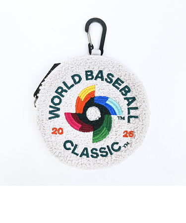 WBC 2026 (WORLD BASEBALL CLASSIC) サークルポーチ オフホワイト 侍ジャパン