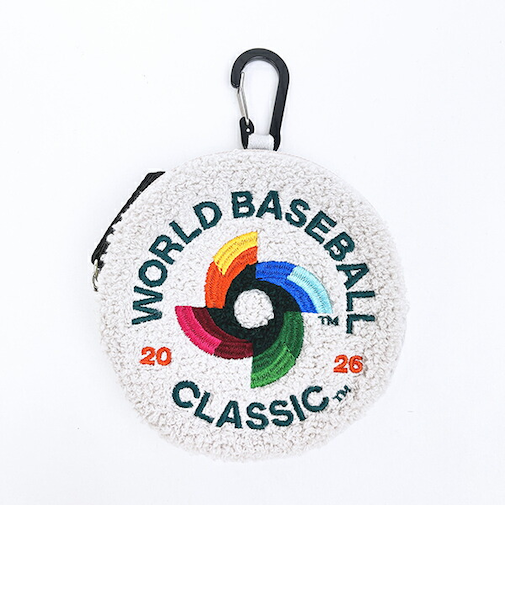 WBC 2026 (WORLD BASEBALL CLASSIC) サークルポーチ オフホワイト 侍ジャパン