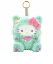 サンリオ ハローキティ ファインフェイスキャット ミント マスコット ぬいぐるみ Sanrio