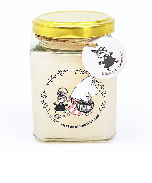 ムーミン リトルミイ フレグランスジェル (ホワイトムスク) ルームフレグランス カー用品 MOOMIN
