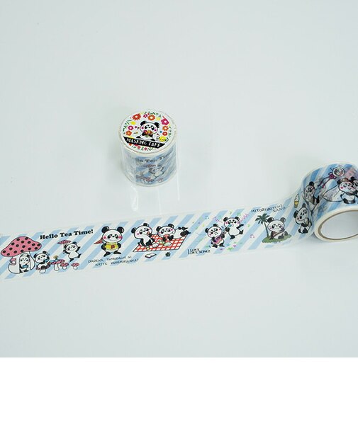 内藤ルネ ルネパンダー マスキングテープ (3cm) 文具