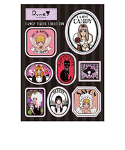 内藤ルネ キャンディ ステッカー アソート 文具 シール