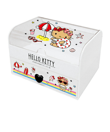 サンリオ 日焼け キティ ファンシー小物入れ Sanrio