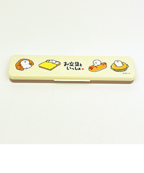 お文具といっしょ 音の鳴らないコンビセット(18cm) ランチ 日本製