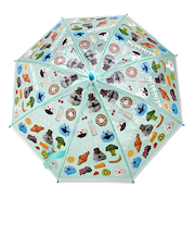 パペットスンスン 子供用ビニール傘 45cm キッズ