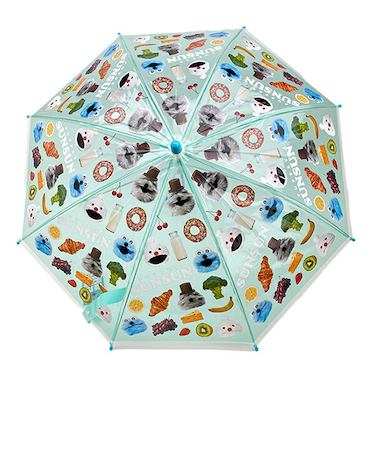 パペットスンスン 子供用ビニール傘 45cm キッズ