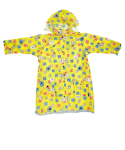 パペットスンスン リュック・ランドセルが背負えるレインコート 110～125cm キッズ