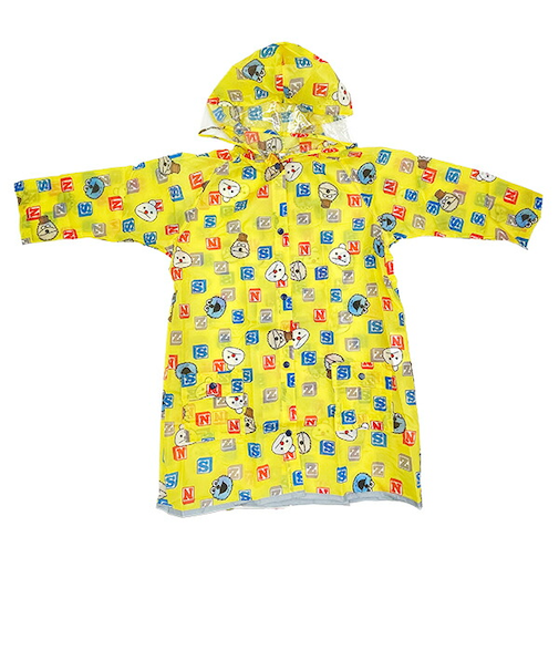 パペットスンスン リュック・ランドセルが背負えるレインコート 110～125cm キッズ