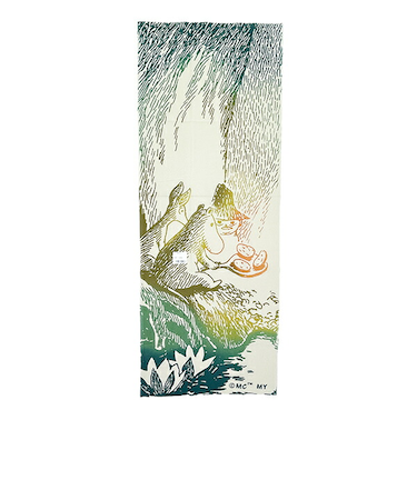 ムーミン 注染手ぬぐい (ひとやすみ) タオル 日本製 MOOMIN