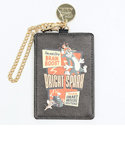 トムとジェリー レトロポスター パスケース ブラック 定期入れ