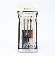 ミッフィー miffy サラサクリップ(0.5) ビンテージ4色セット ボールペン 文具 日本製