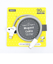 スヌーピー マスコットマグネットケーブル (Type-C to Type-C)  スマホ用品 SNOOPY