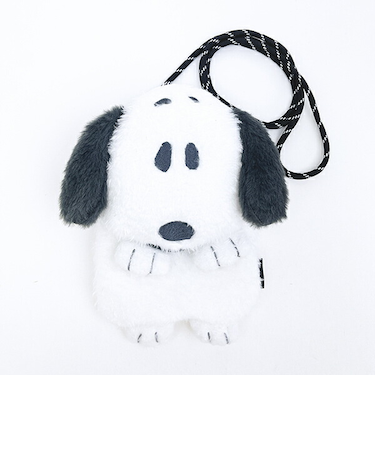 スヌーピー フルボディサコッシュ グレー バッグ SNOOPY