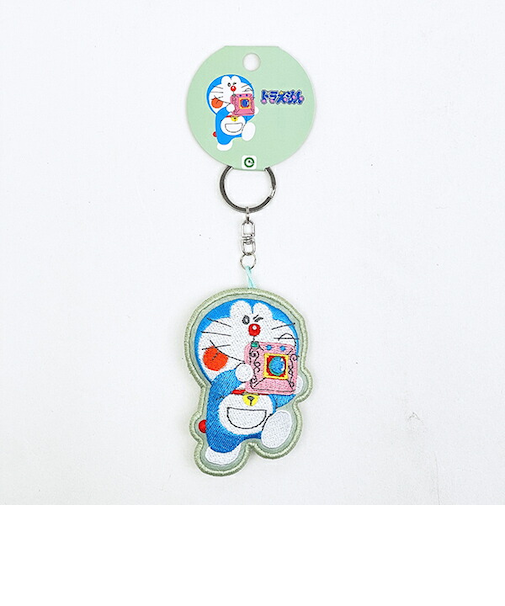 ドラえもん きせかえカメラ 刺繍マスコットキーチェーン