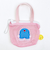 ドラえもん ミニチュアバッグボールチェーン ピンク メッシュ ポーチ