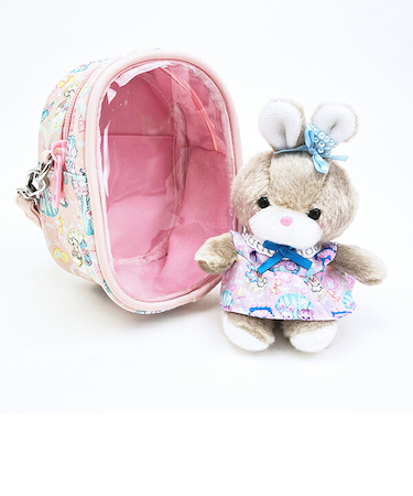 SWIMMER(スイマー) × 吉徳レトロ ミニ キャンディ ぬいぐるみ 衣装＆ポーチセット(ピンク)