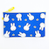 ミッフィー miffy NUU(ヌウ) シリコンポーチ (フラワーブルー)