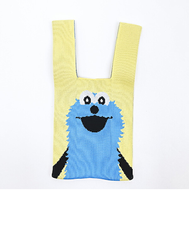 パペットスンスン ニットトートバッグ